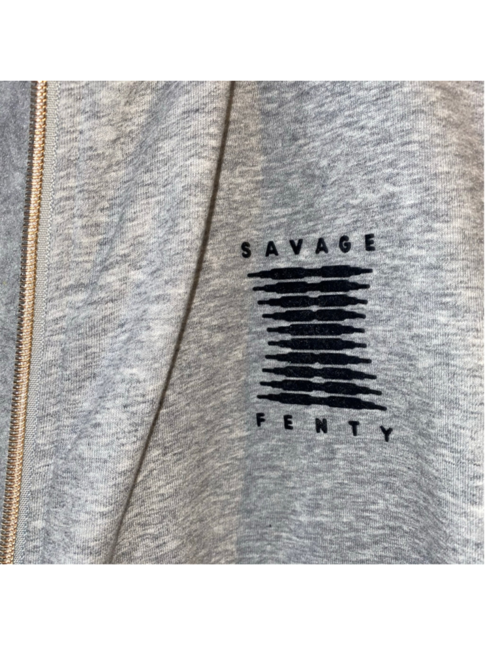 Women's Savage X Fenty Onesie Grey Jumpsuit Size L - Picture 7 of 7